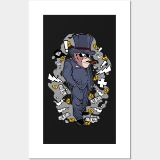 Mafia Monkey Posters and Art